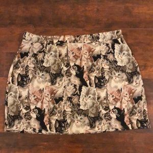 Shein Curve Cat Skirt